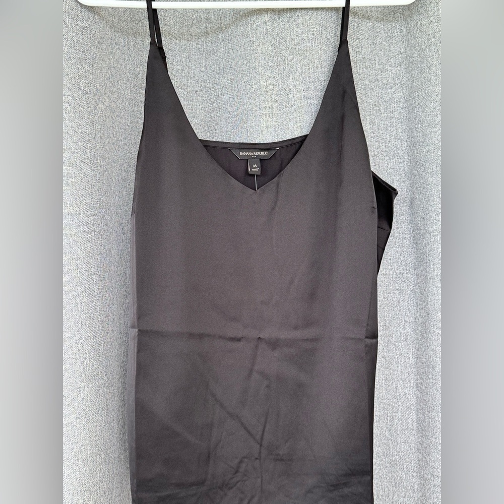 Banana Republic Black V-Neck Blouse